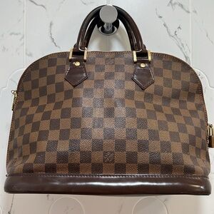 Louis Vuitton Damier Ebene Amla Bag
